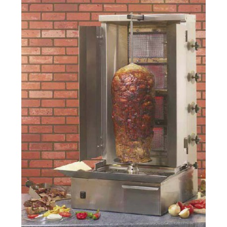 Asador vertical kebab a gas GR 80 G